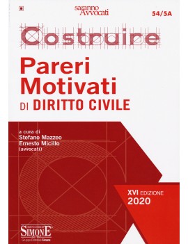 COSTRUIRE PARERI MOTIVATI CIVILE