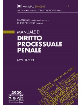 MANUALE DI DIRITTO PROCESSUALE PENALE