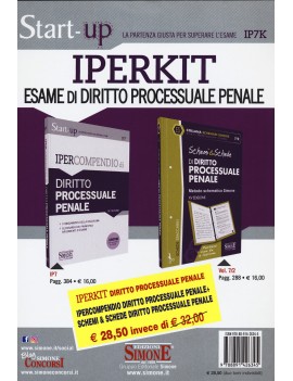 IPERKIT DIRITTO PROCESSUALE PENALE