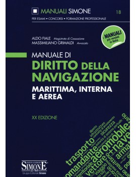 MANUALE DI DIRITTO DELLA NAVIGAZIONE MAR