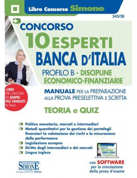 10 ESPERTI BANCA D'ITALIA B