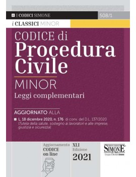 CODICE DI PROCEDURA CIVILE  2021