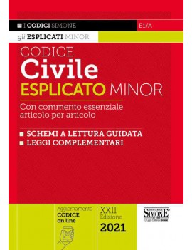 CODICE CIVILE ESPLICATO minor 2021