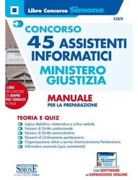 45 ASSISTENTI INFORMATICI MINISTERO GIUS