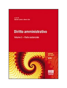 VE   DIRITTO AMMINISTRATIVO  VOLUME 1