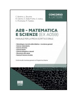 CONCORSO SCUOLA A28 MATEMATICA E SCIENZE