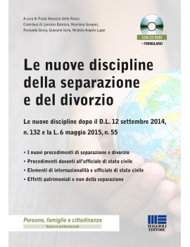 Le nuove disccipline della separazione e