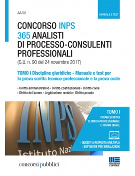 INPS 365 ANALISTI PROCESSO/CONSULENTE PR