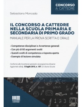 CONCORSO SCUOLA PRIMARIA E SECONDARIA PR