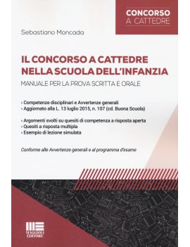 CONCORSO SCUOLA INFANZIA