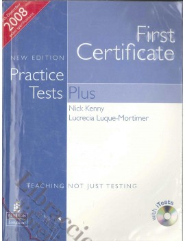 FIRST CERTIFICATE PRACTICE TEST PLUS