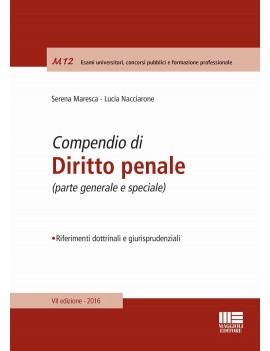 COMPENDIO DI DIRITTO PENALE