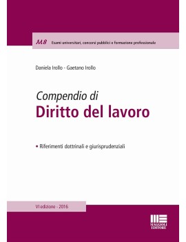 COMPENDIO DI DIRITTO DEL LAVORO 2016