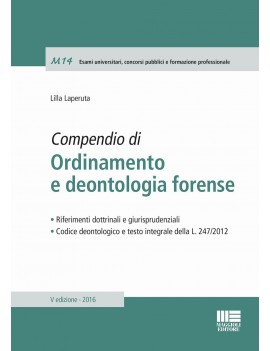 COMPENDIO DI ORDIINAMENTO E DENTOLOGIA