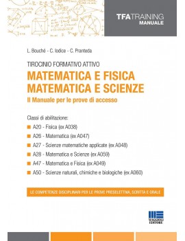 TFA  MATEMATICA E FISICA, MAT. E SCIENZE