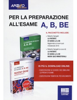 KIT PATENTE DI GUIDA A B BE (LA) con ese