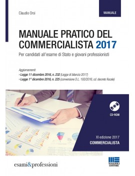 MANUALE PRATICO DEL COMMERCIALISTA 2017