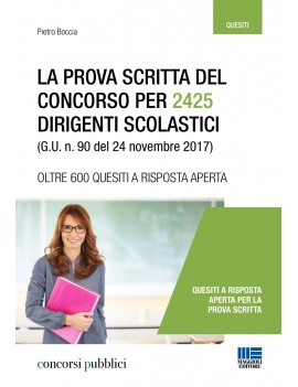 la prova scritta per il concorso per 242