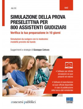 800 ASSISTENTI GIUDIZIARI QUIZ simulazio