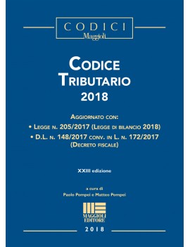 CODICE TRIBUTARIO 2018