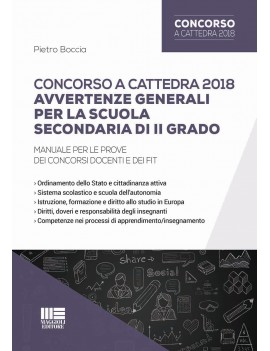 AVVERTENZE GENERALI secondaria II grado