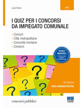 QUIZ CONCORSO IMPIEGATO COMUNALE