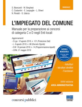 IMPIEGATO DEL COMUNE  2018