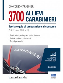 3700 ALLIEVI CARABINIERI