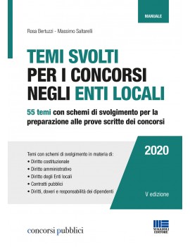 TEMI SVOLTI CONCORSI ENTI LOCALI