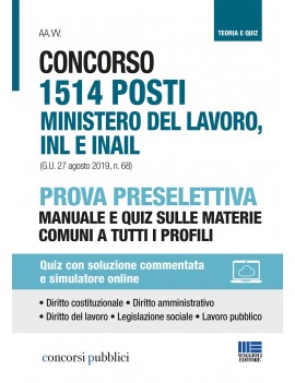 1514 MINISTERO LAVORO INL INAIL