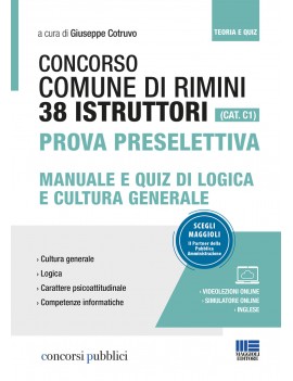 38 ISTRUTTORI categoria C1 COMUNE RIMINI