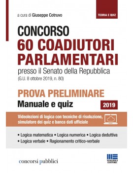 60 COADIUTORI PARLAMENTARI