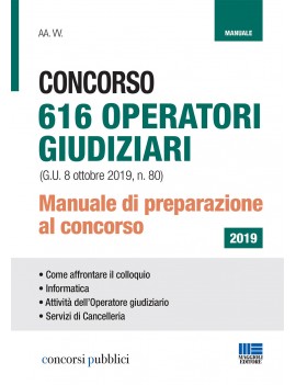 616 OPERATORI GIUDIZIARI manuale prepara