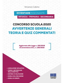 AVVERTENZE GENERALI infanzia primaria se