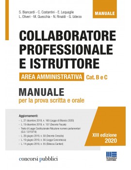 COLLABORATORE PROFESSIONALE  E ISTRUTTOR