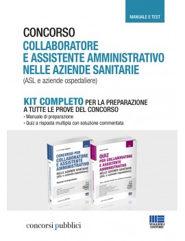 kit MANUALE + QUIZ COLLABORATORE E ASSIS