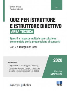 QUI CONCORSO PER ISTRUTTORE E ISTRUTTORE