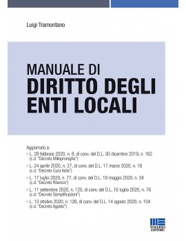 MANUALE DI DIRITTO DEGLI ENTI LOCALI