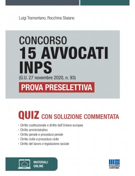 15 AVVOCATI INPS