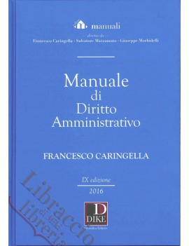 MANUALE DI DIRITTO AMMINISTRATIVO 2016