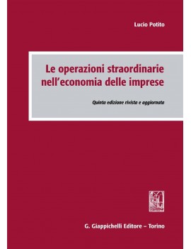 OPERAZIONI STRAORDINARIE ECONOMIA IMPRES