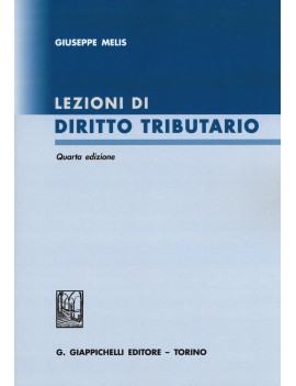 VE LEZIONI DI DIRITTO TRIBUTARIO 2016