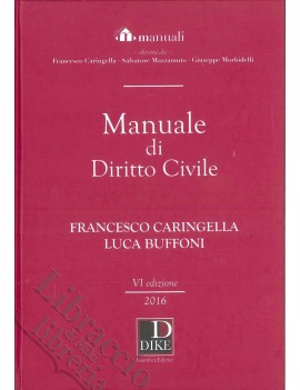 MANUALE DI DIRITTO CIVILE 2016