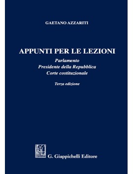 APPUNTI PER LE LEZIONI