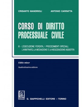 CORSO DI DIRITTO PROCESSUALE CIV 3