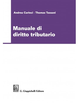 MANUALE DI DIRITTO TRIBUTARIO 2018