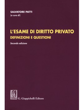 ESAME DI DIRITTO PRIVATO