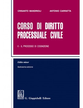 ve CORSO DI DIRITTO PROCESSUALE CIV 2