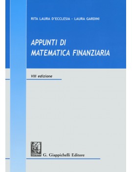 APPUNTI DI MATEMATICA FINANZIARIA 2019