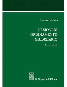 LEZIONI DI ORDINAMENTO GIUDIZIARIO